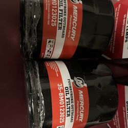 Mercury Four Stroke Oil Filters Pair