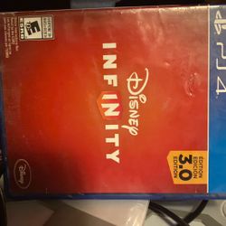 Disney Infinity (ps4) Great Condition With 9 Characters 