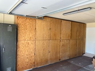 13-Piece Heavy Duty Plywood Garage Storage Cabinets