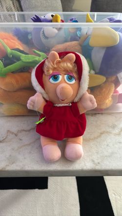 11” Baby Miss Piggy stuffed animal