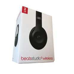 Beats Studio 3 Wireless Headphones Matte Black - BOX ONLY