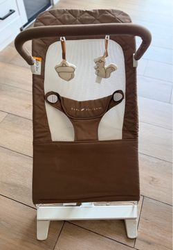 Baby Delight Baby Bouncer (Infants 0-6 Months, Organic Mocha)