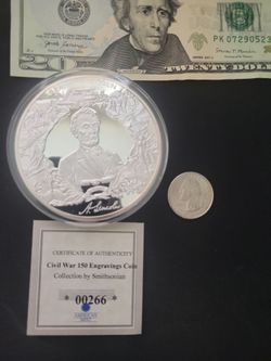 Abraham Lincoln commemorative coin NIB