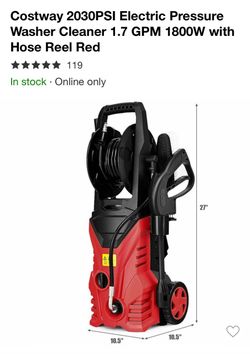 NIB Electric Pressure Washer