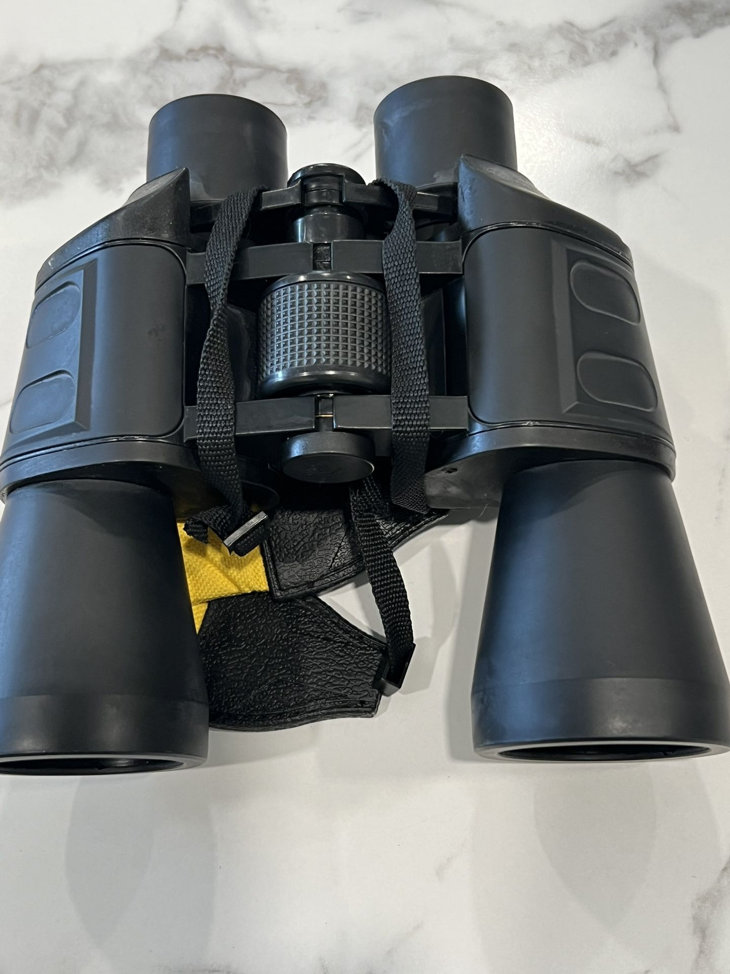 Black Binoculars With Carry Bag