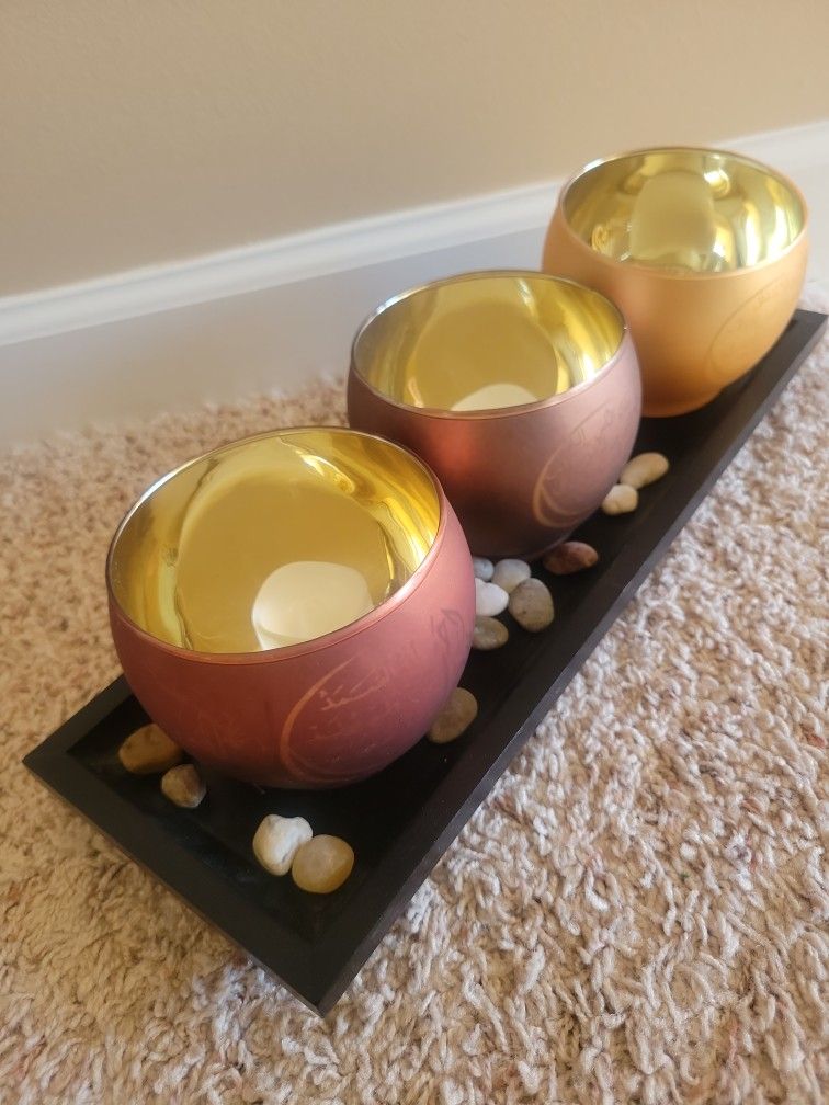 Islamic Candle Holder Tray