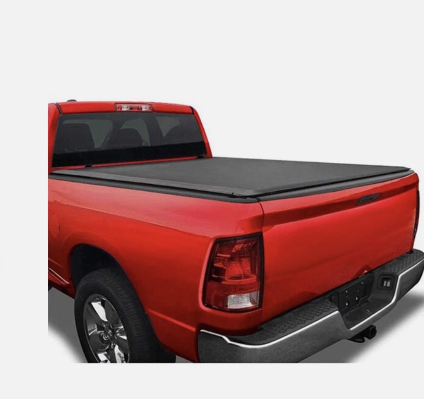 1pc 6.5 Soft Top Roll Up Tonneau Cover Chevy Truck