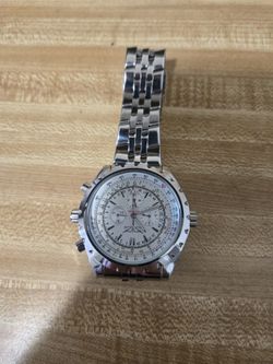 jacari white dialed watch