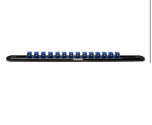 Husky 1/2 in. Drive Swivel Magnetic Socket Rail @Tools-315