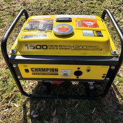 Champion 1200W Portable Generator – Open box never used
