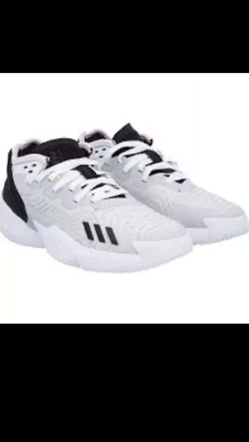 ADIDAS D.O.N Issue #4 White Grey Shoes - Size 12