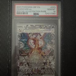 OBF  PSA 10 Charizard Ex