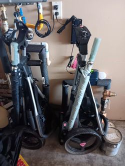 2 sun mountain push golf carts