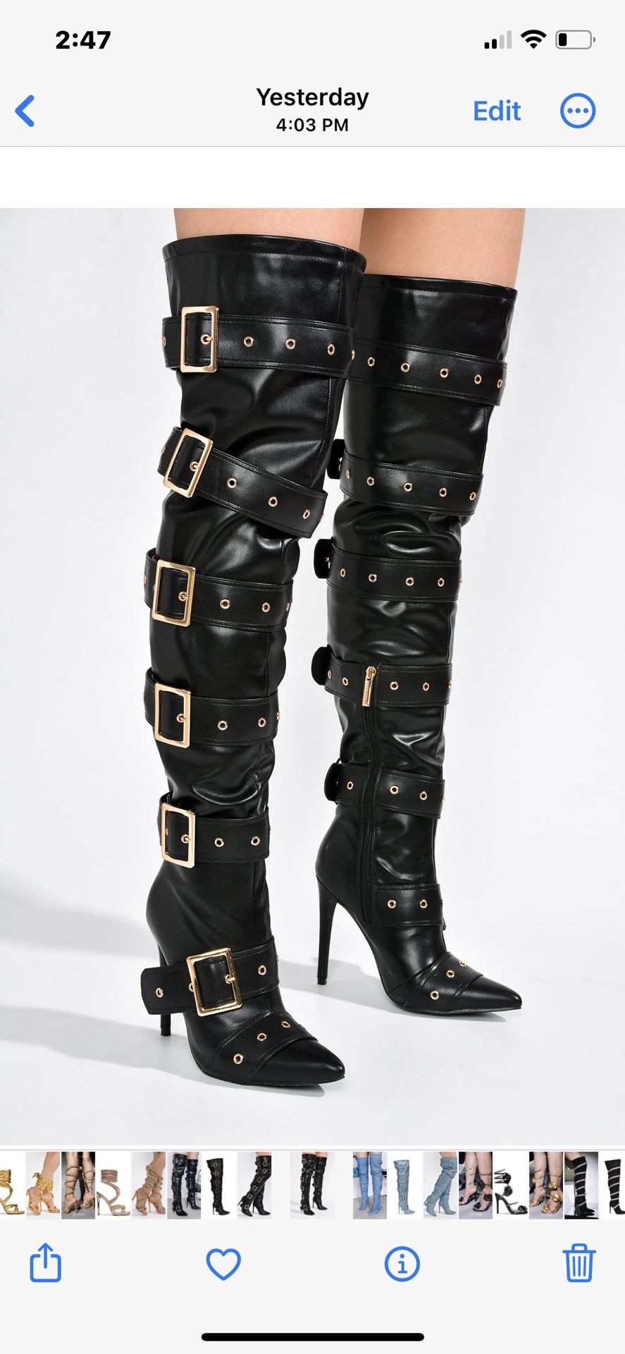 Thigh High Boots 