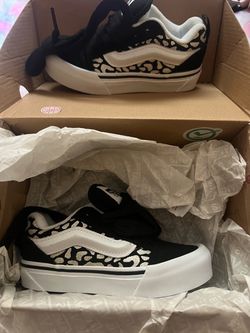 Vans Old Skool Leopard Print Sneakers
