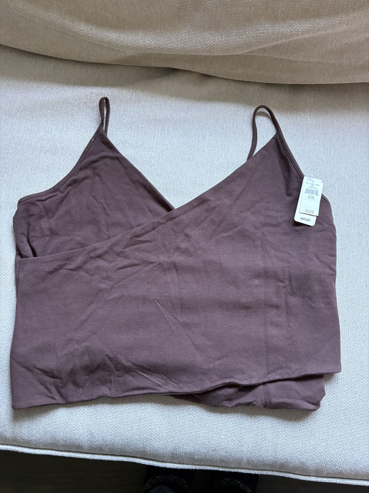 Aerie Brown Top