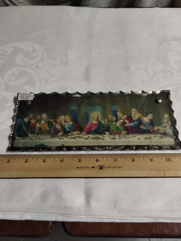 Last Supper Placard