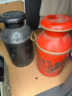 Dairy cans