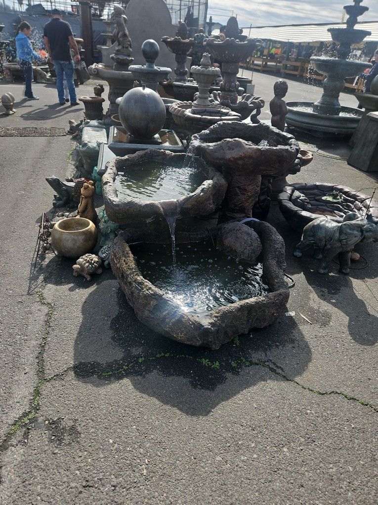 Cascade Water Fall Fountain..New!!!