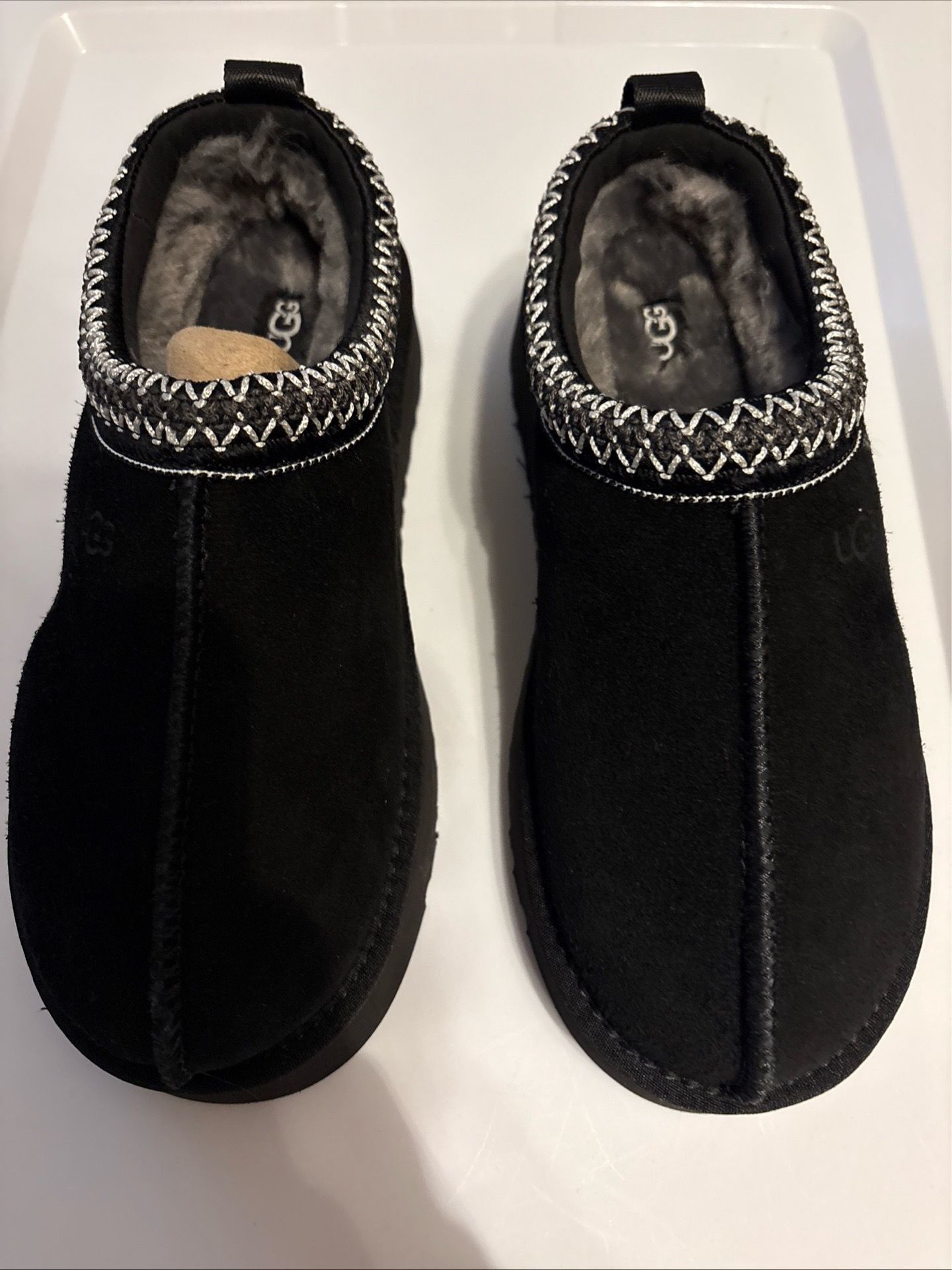 Black Suede Tasman Slides | BRAND NEW | Women’s 10