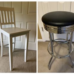 2- New Bar Stools/Chairs