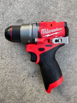 Milwaukee M12 FUEL 12V Lithium-Ion Brushless Cordless 1/2 in. Drill Driver *No Hammer (Tool-Only)  $79