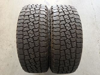 2 Cooper Tires 245/70/16