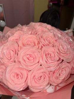 Pink 50 count Bouquet Dior paper !!!