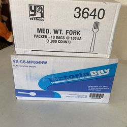 Plastic Forks And Spoons Cases 