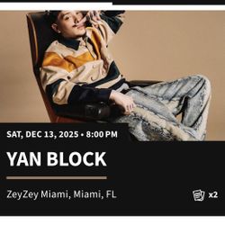 Yan Block Ticket 