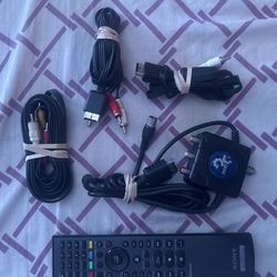Play Station Control And Av Cord 