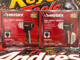 Husky 3/8 in. Impact Wrench 250 ft-lbs