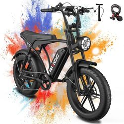 E8 Adult Electric Bike Thick Tires!