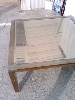 Glass Top Coffee Table