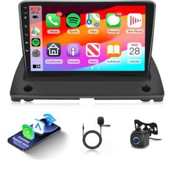 2G+64G Radio for Volvo XC90 2004-2014 Car Stereo with Wireless Carplay Android Auto,9inch 1080P IPS Touch Screen Bluetooth GPS RDS FM Radio WiFi 16EQ 