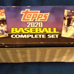 New Topps 2020 Complete Set Baseball Cards Yes Even Mike Trout!