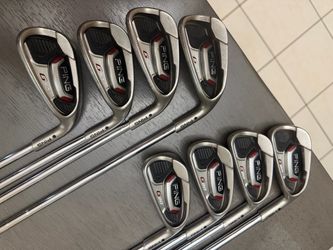 Ping G20 black dot iron set golf clubs