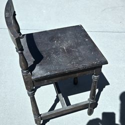 Vintage Telephone Table Chair/Stool