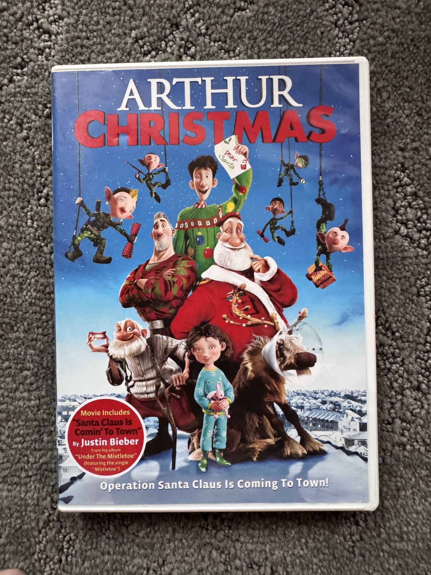 Arthur Christmas DVD