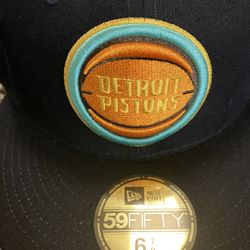 Detroit Pistons Fitted Hat 