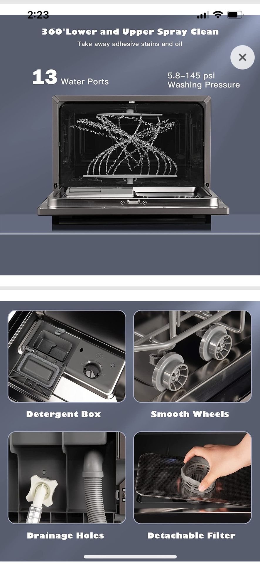RV : Dishwasher