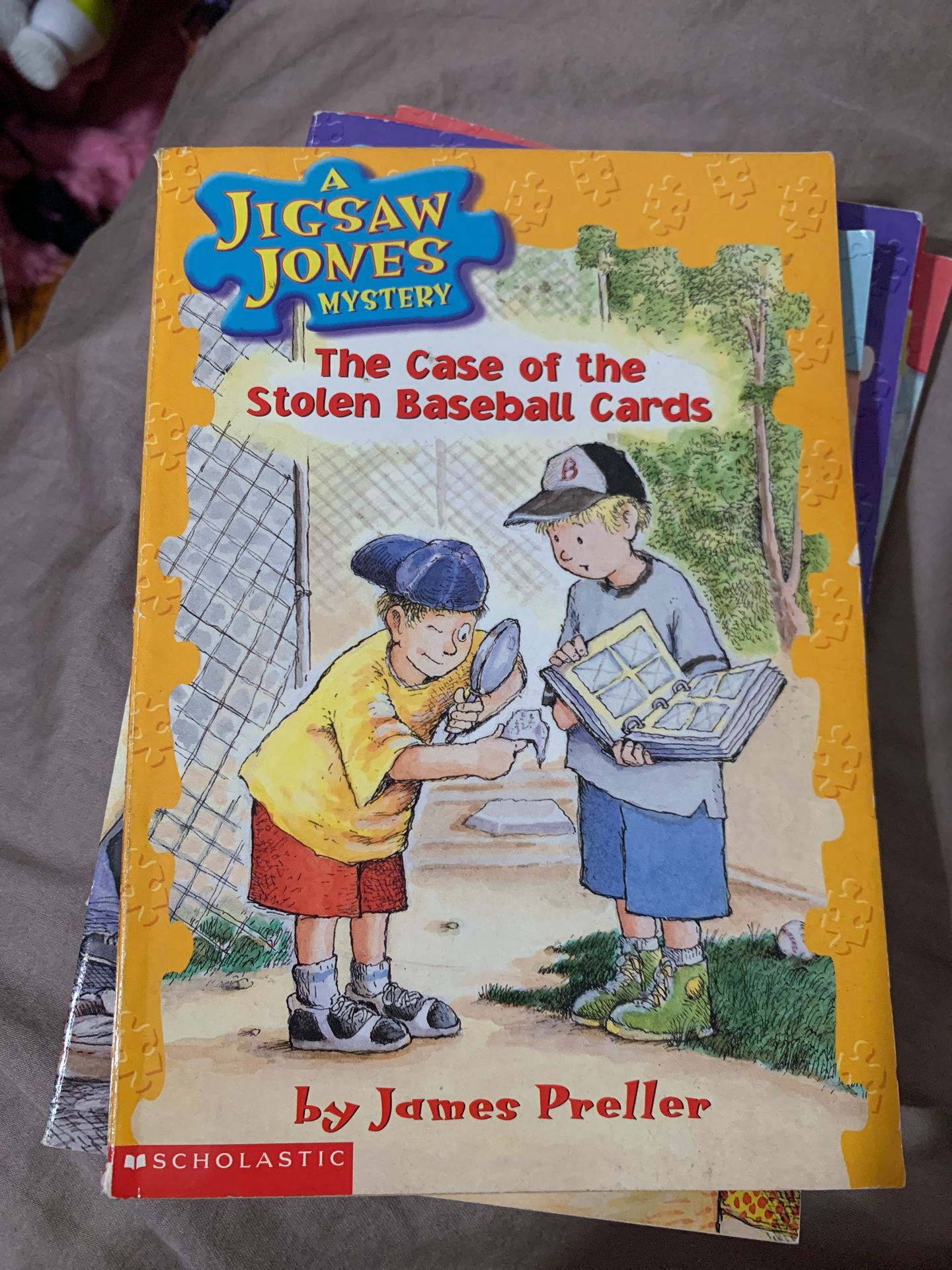 Jigsaw Jones book