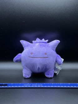 Ditto as Gengar Pokémon Plush 6”
