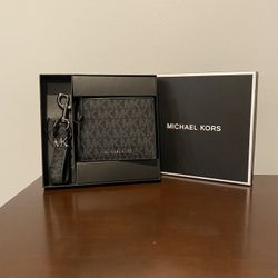 MICHAEL KORS Wallet & Keychain Set
