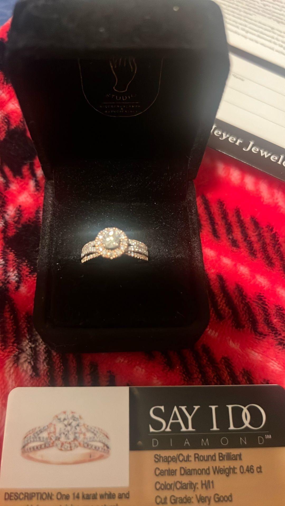 1CTW Real Diamond Ring