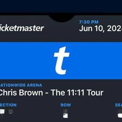 3 Tickets To Chris Brown Concert Available 