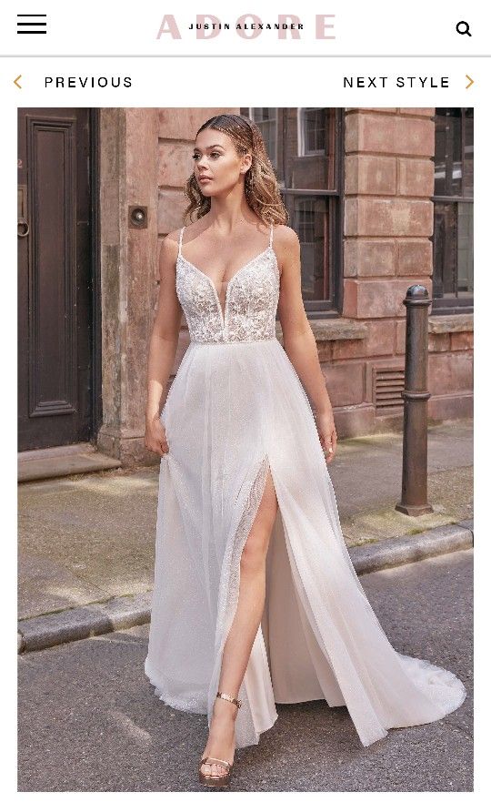 Adore By Justin Alexander Wedding Dress