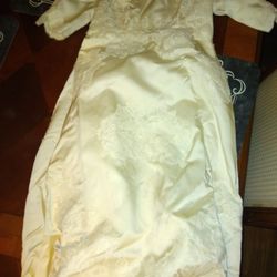 Silk Wedding Gown , .make Offer 