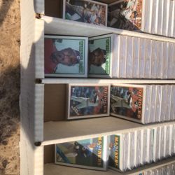 Monster box tops baseball cards late 80s-90