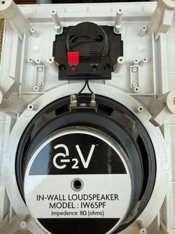 8 inch speaker pair of two round or square